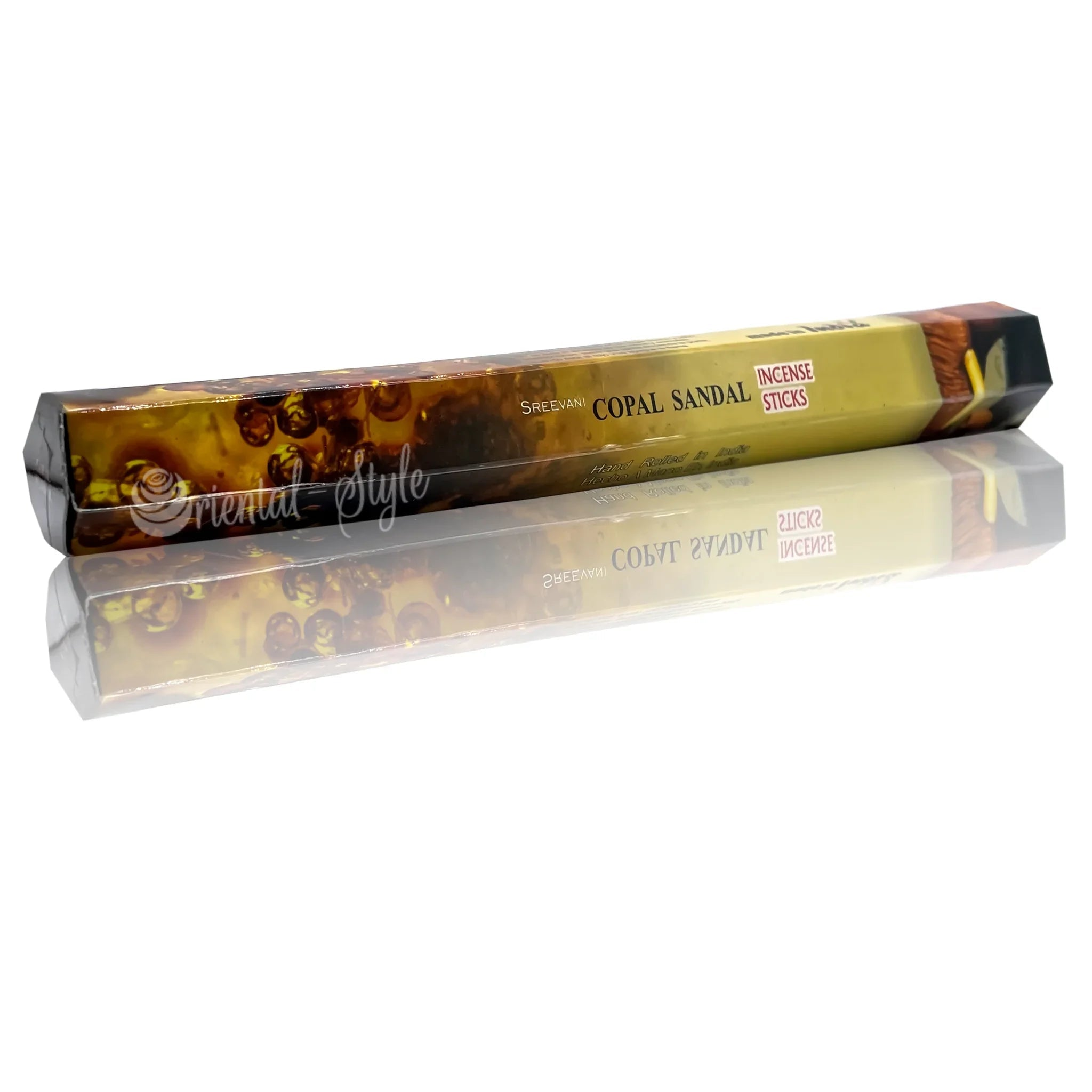 Räucherstäbchen Copal Sandal Sree Vani mit Sandelholz & Harzen (20g) Sree Vani | Oriental-Style