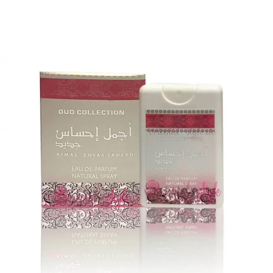 oud collection ajmal ehsas jadeed pocket spray ard al zaafaran orig