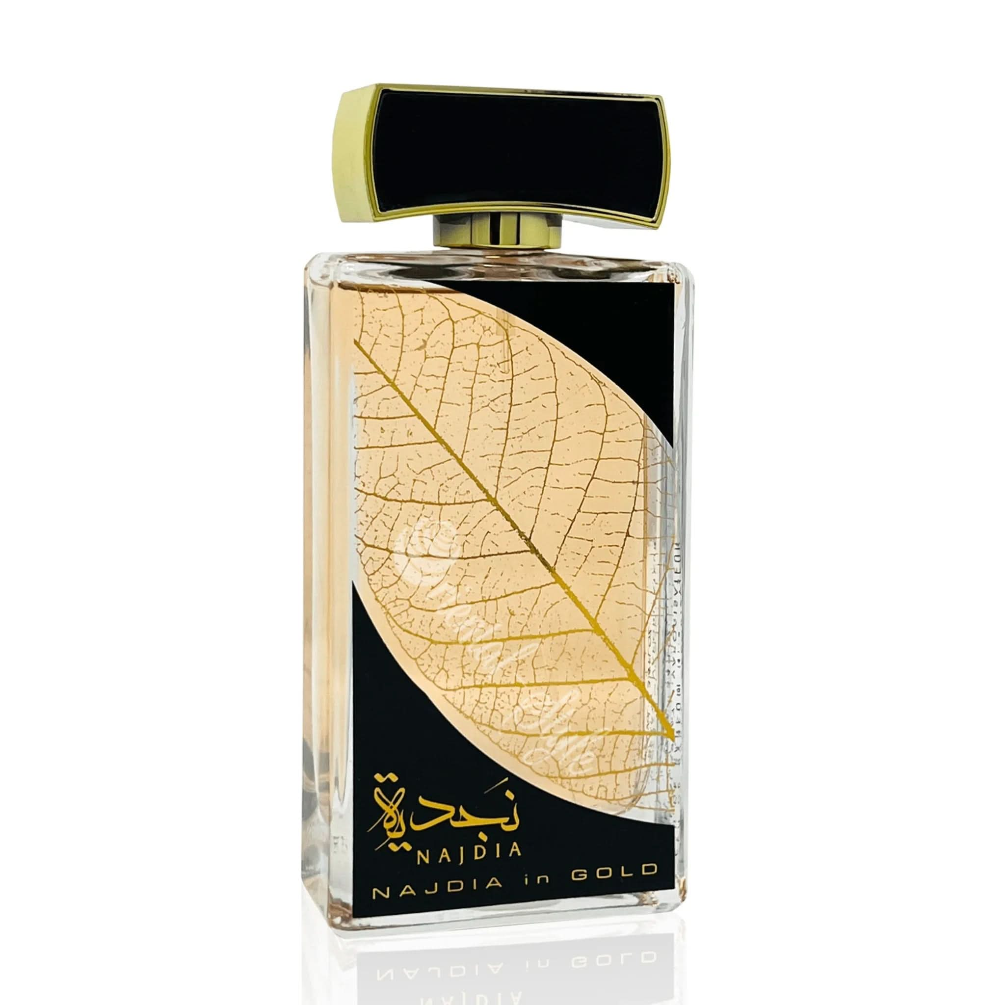 Parfüm Najdia in Gold Eau de Parfum 100ml Spray – Duft von Lattafa Perfumes | oriental - style.de
