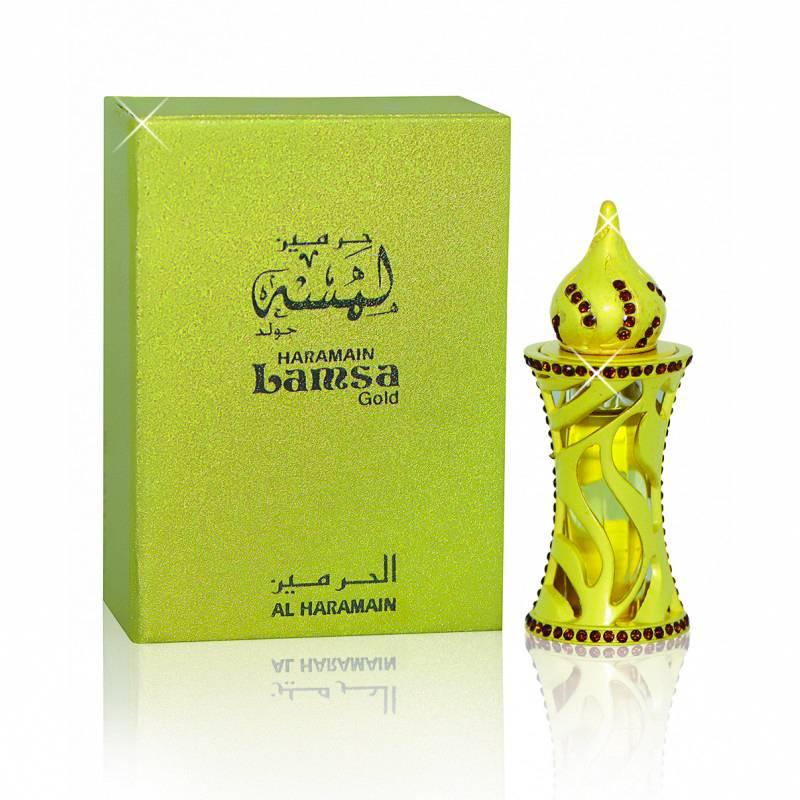 Parfümöl Lamsa Gold 12ml - Parfüm ohne Alkohol Al Haramain | Oriental-Style
