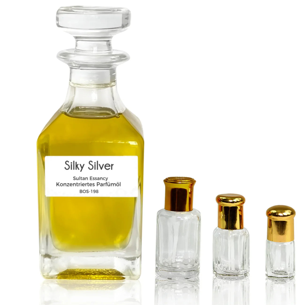 Konzentriertes Parfümöl Silky Silver - Parfüm ohne Alkohol Oriental-Style | Oriental-Style