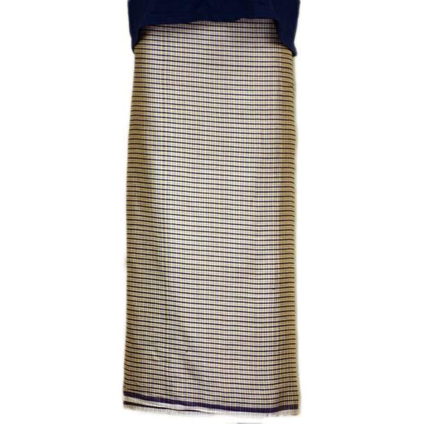 Dhoti -Traditionelles Beinkleid - Braun kariert Oriental-Style | Oriental-Style