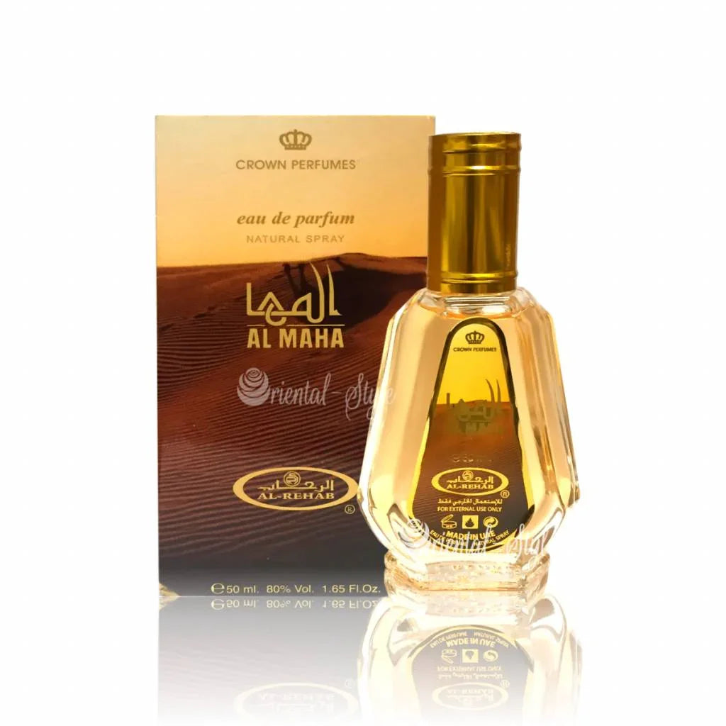 Al Maha Al Rehab Eau de Parfum 50ml Vaporisateur/Spray Al Rehab | Oriental-Style