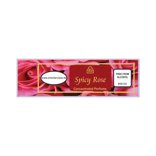 Parfümöl Spicy Rose - Parfüm ohne Alkohol Swiss Arabian | Oriental-Style