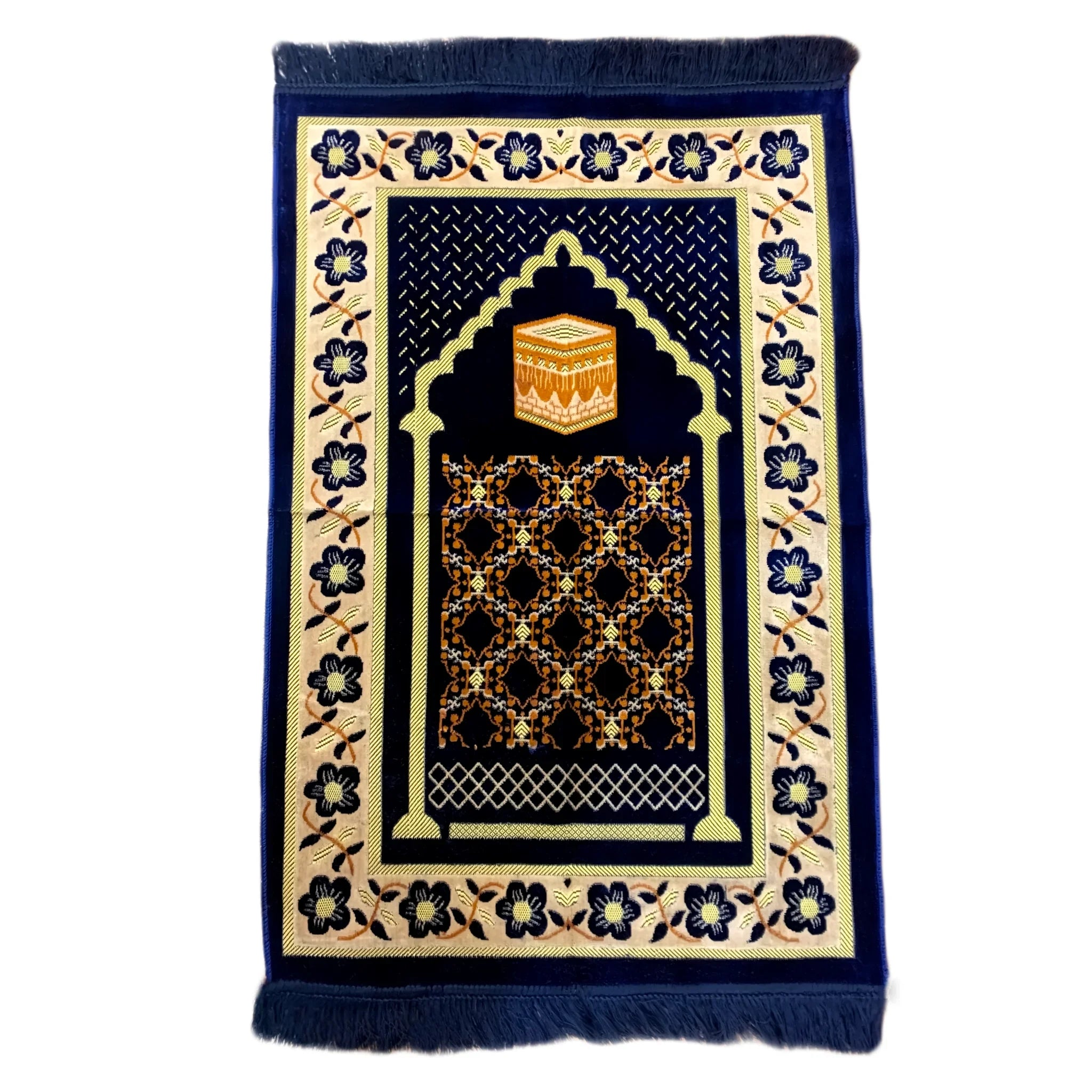 Gebetsteppich - Seccade in Dunkelblau Oriental-Style | Oriental-Style