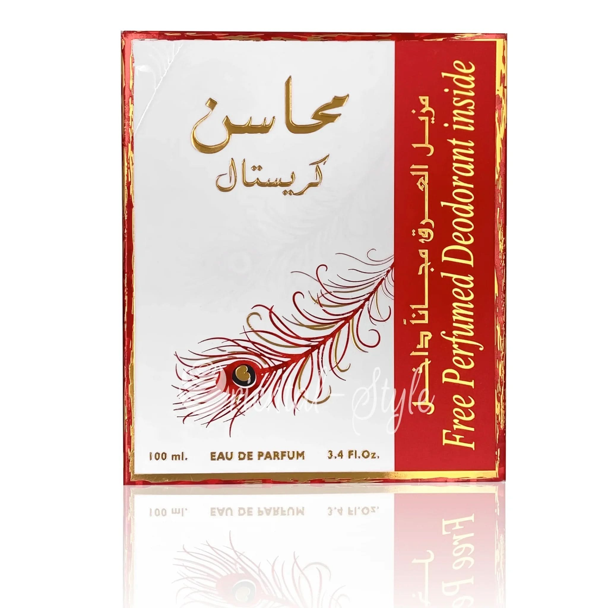 Parfüm Mahasin Crystal Eau de Parfum 100ml – Duft von Ard Al Zaafaran Perfumes | oriental - style.de