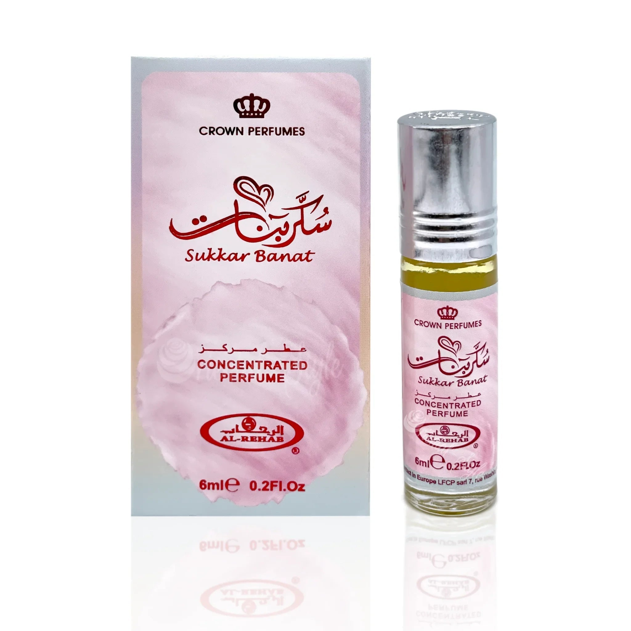 Sukkar BanatAl Rehab Konzentriertes Parfümöl 6ml Al Rehab | Oriental-Style