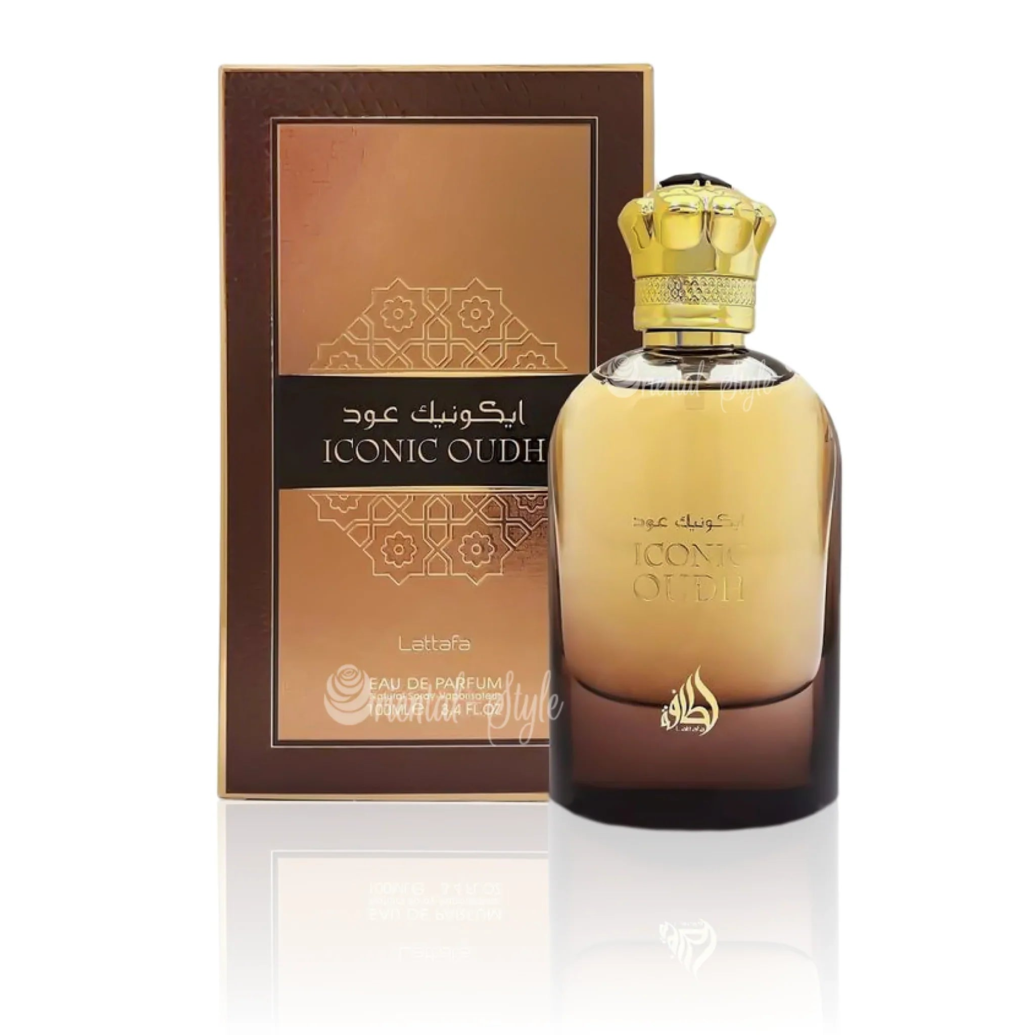 Iconic Oudh Lattafa Eau de Parfum 100ml Spray Lattafa | Oriental-Style