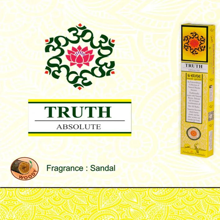 Indische Räucherstäbchen Elite Truth mit Sandelholz (15g) Sree Vani | Oriental-Style