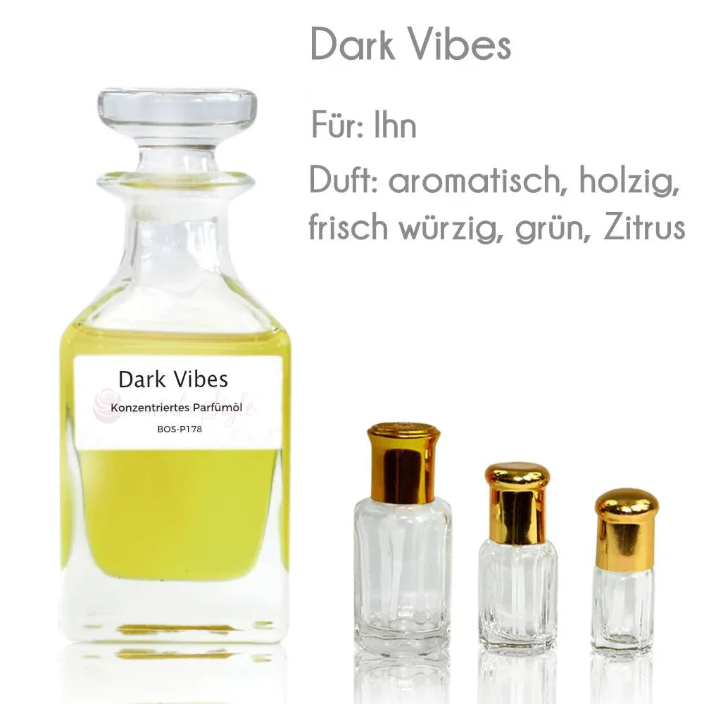 Dark Vibes Parfümöl - Parfüm ohne Alkohol Sultan Essancy | Oriental-Style