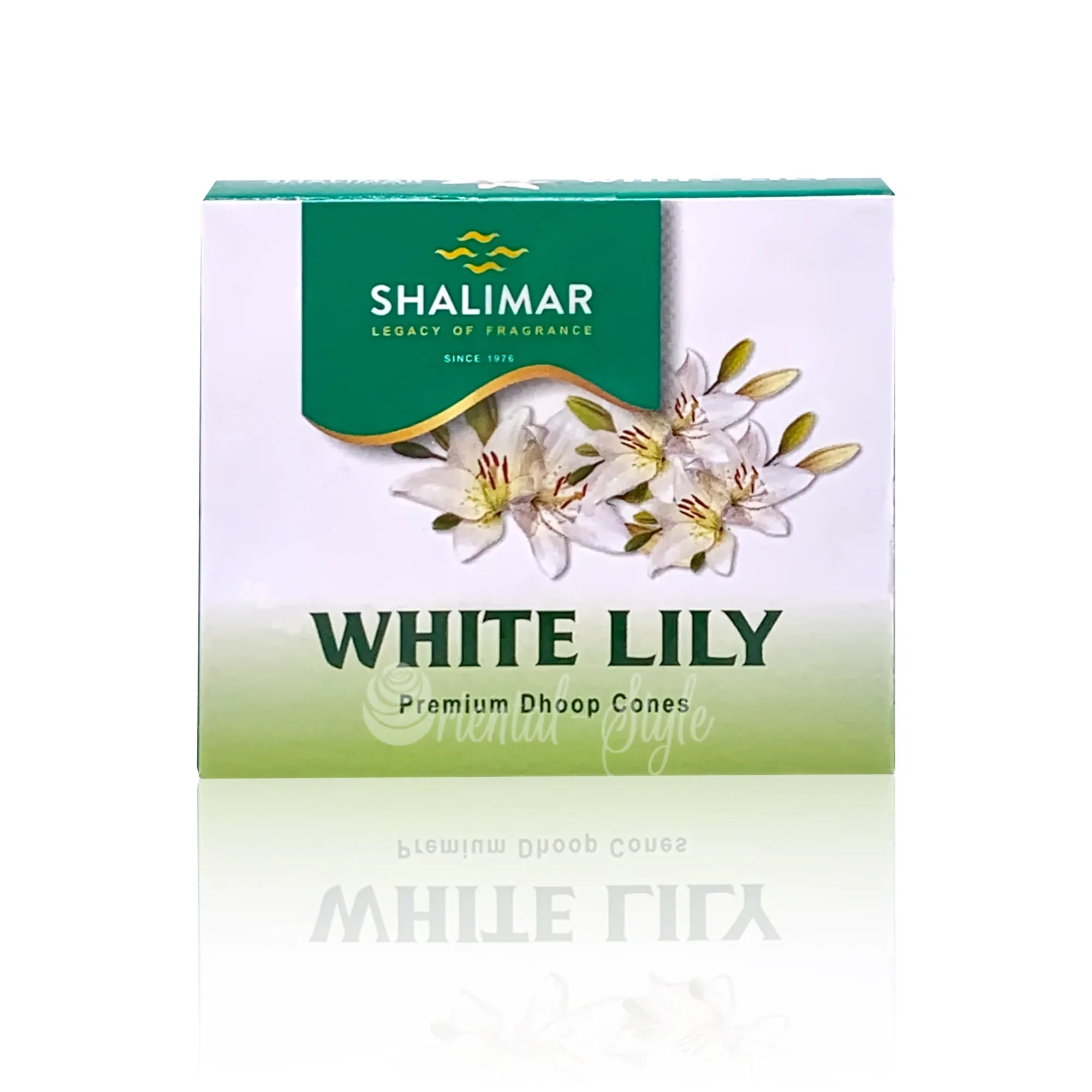 Räucherkegel Weiße Lilie Shalimar (10 Stück) Shalimar | Oriental-Style