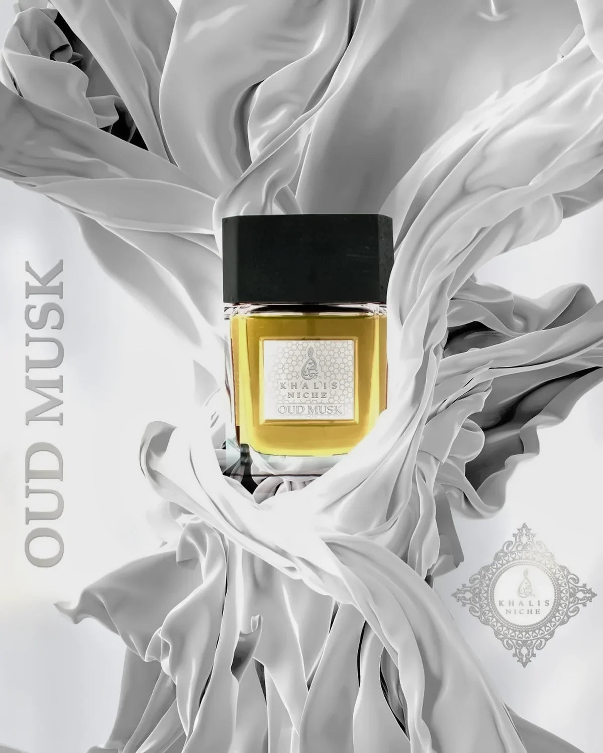 Parfüm Oud Musk Niche Collection Eau de Parfum 100ml Spray von Khalis Khalis | Oriental-Style
