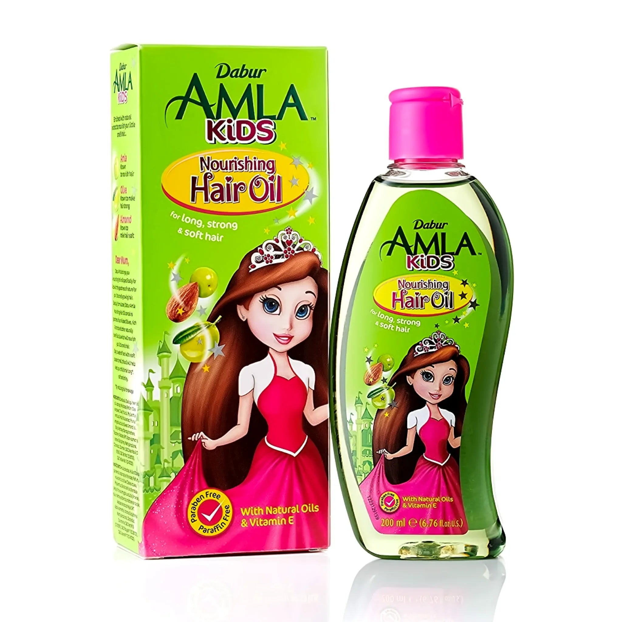Amla Kids Haaröl 200ml - Kinderhaarpflege für geschmeidig-langes Haar! Dabur | Oriental-Style
