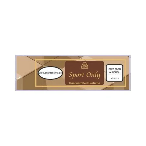 Parfümöl Sport Only - Parfüm ohne Alkohol Swiss Arabian | Oriental-Style