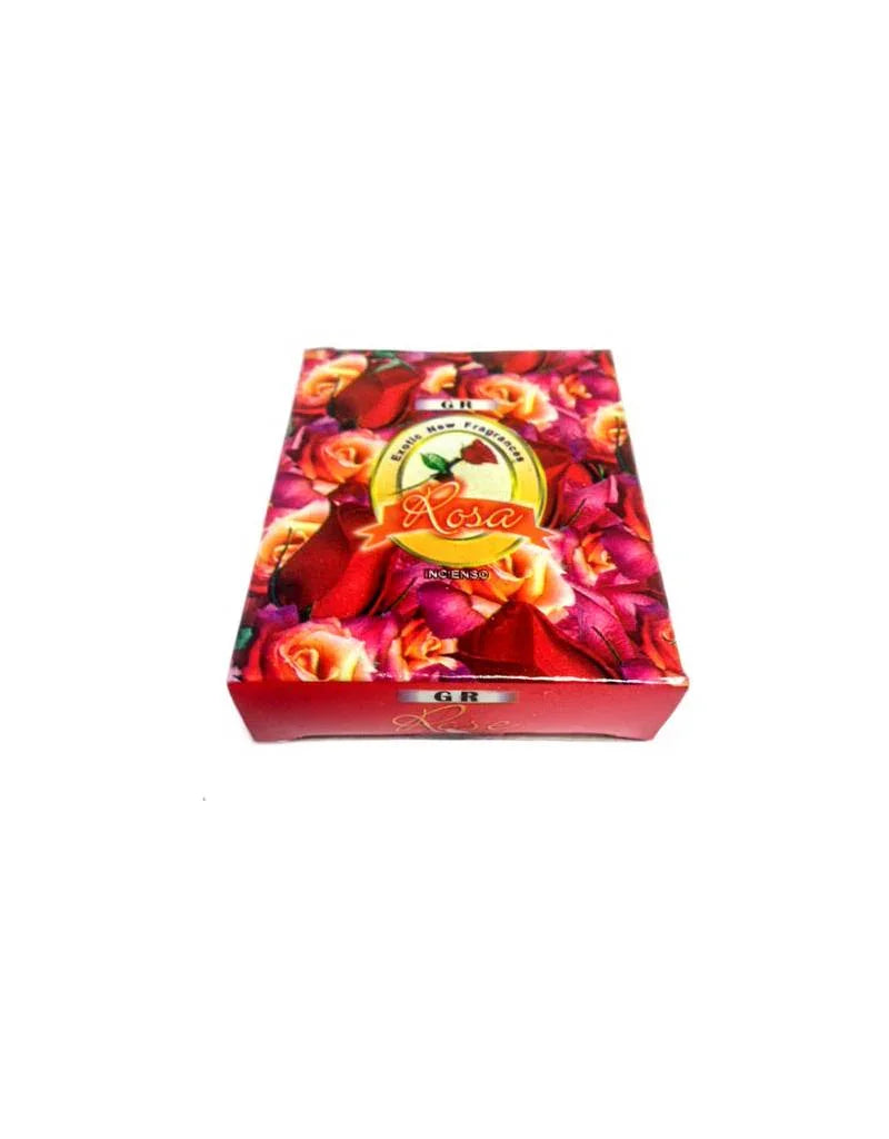 Räucherkegel Rosenblüten mit Halter (10 Stück) Oriental-Style | Oriental-Style