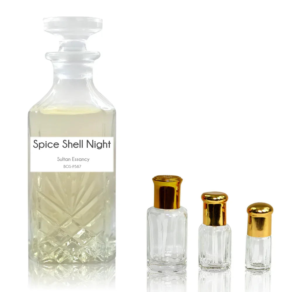 Parfümöl Spice Shell Night - Attar Parfüm ohne Alkohol Sultan Essancy | Oriental-Style