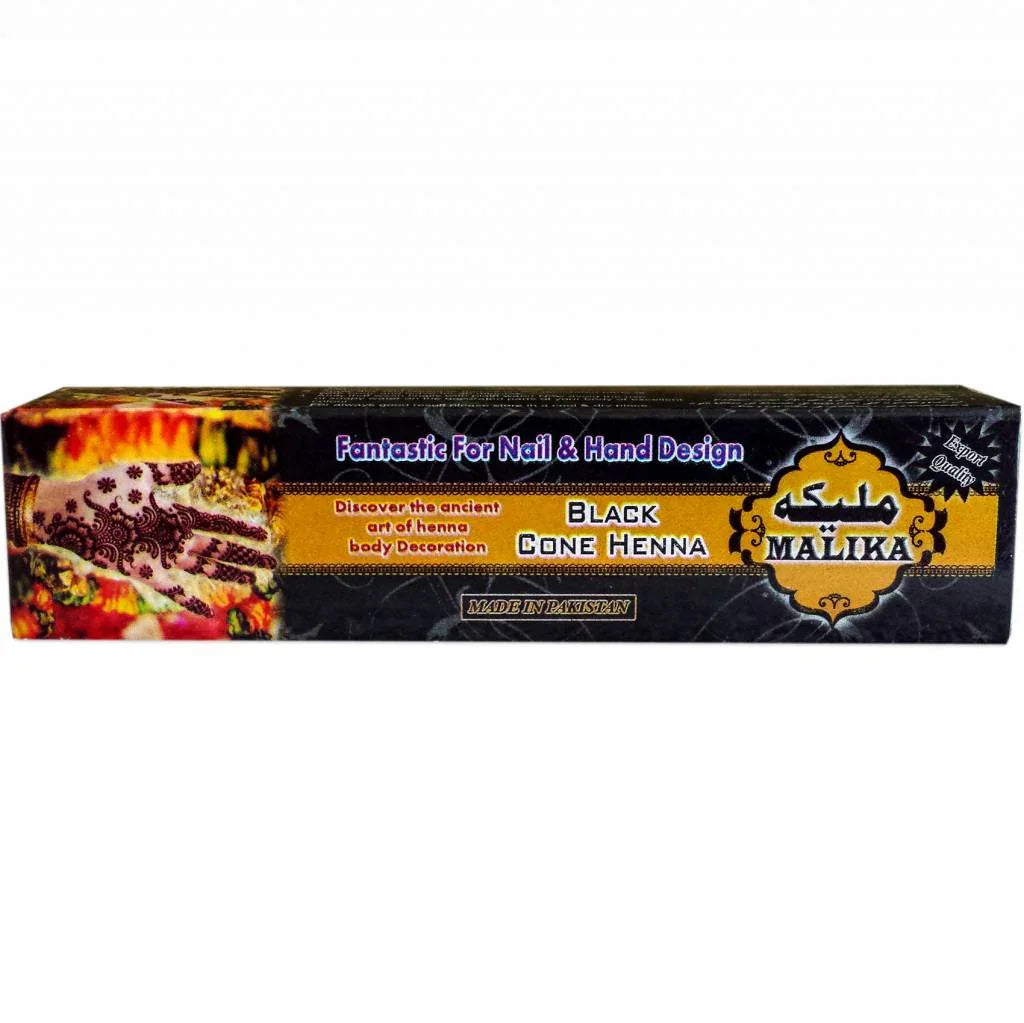 Schwarzes Henna in Tube - Malika Cone für Hennatattoos (35g) Oriental-Style | Oriental-Style