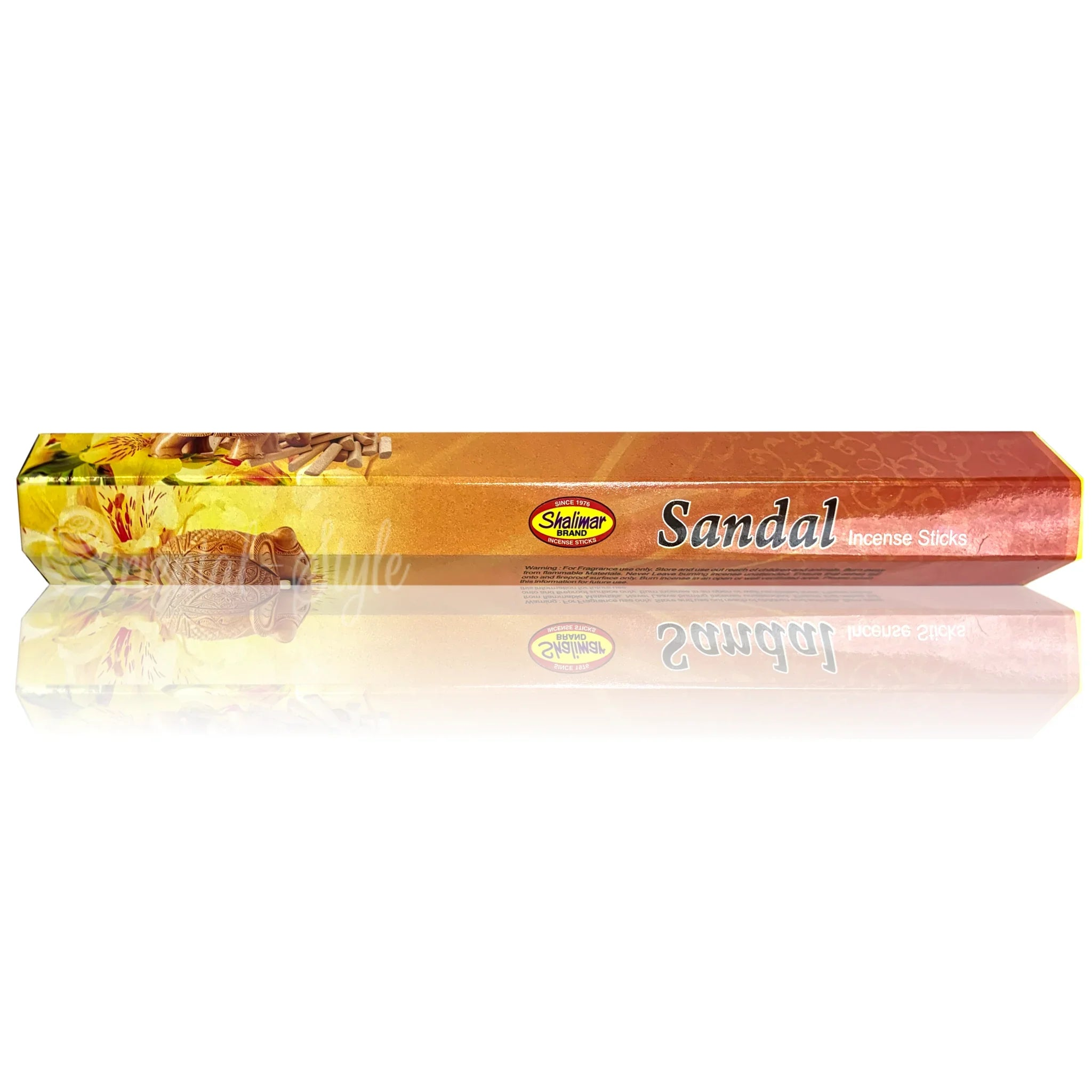 Räucherstäbchen Sandal mit Sandelholz (20g) Shalimar | Oriental-Style