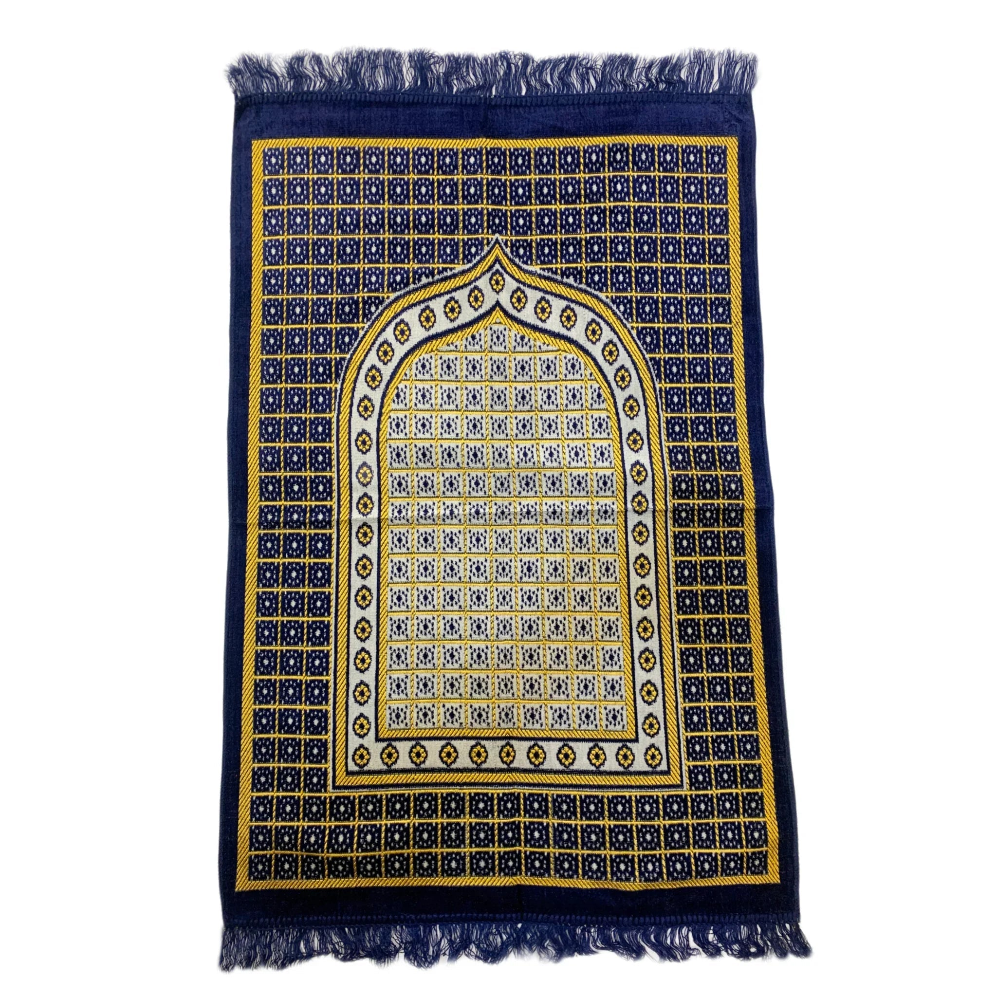Gebetsteppich - Seccade in Dunkelblau Oriental-Style | Oriental-Style