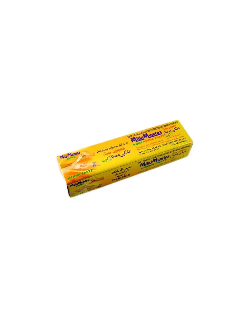 Milki Mumtaz Henna - Extrastarke Henna-Paste für Hennatattoos (35) Oriental-Style | Oriental-Style