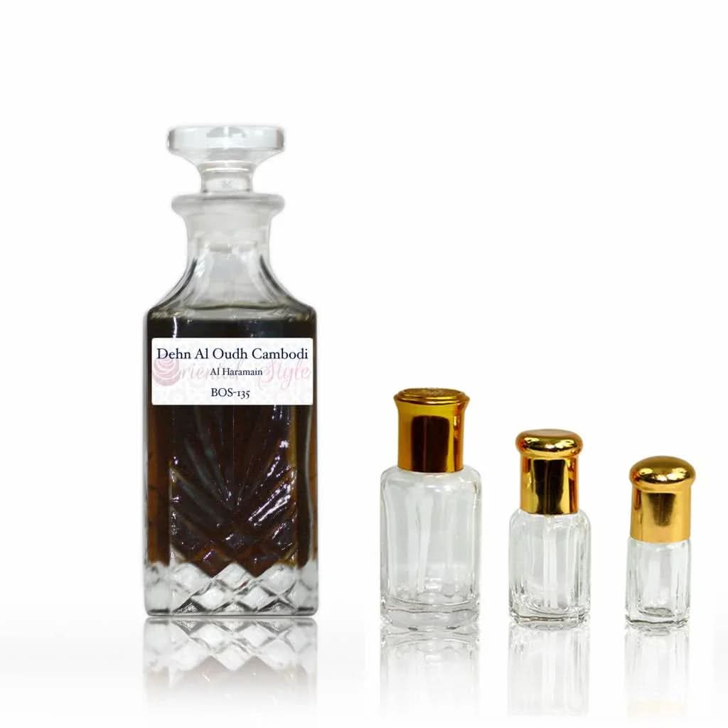 Perfume oil Dehn Al Oudh Cambodi by Al Haramain Perfume free