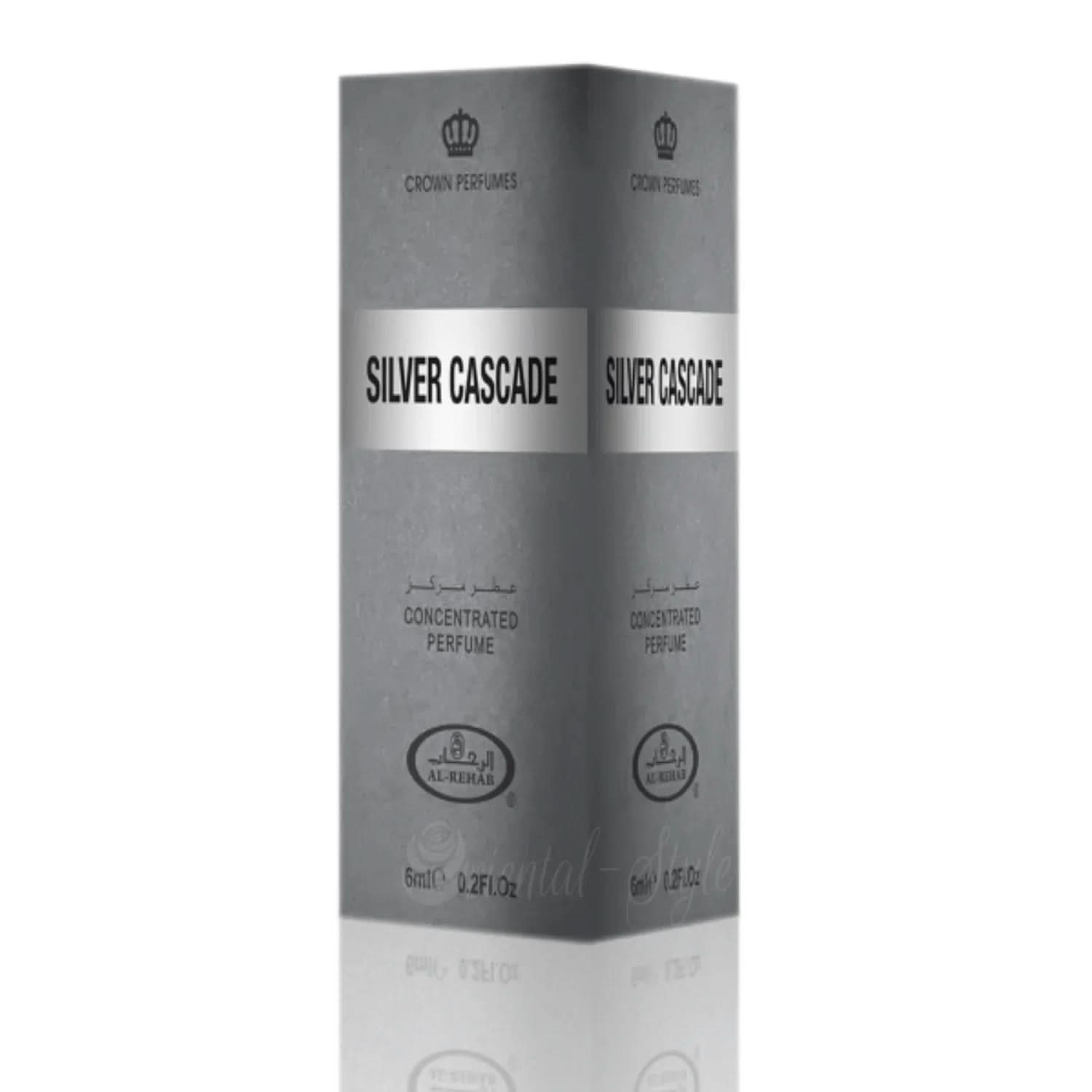Konzentriertes Parfümöl Silver Cascade Al Rehab 6ml – Duft von Al Rehab | oriental - style.de