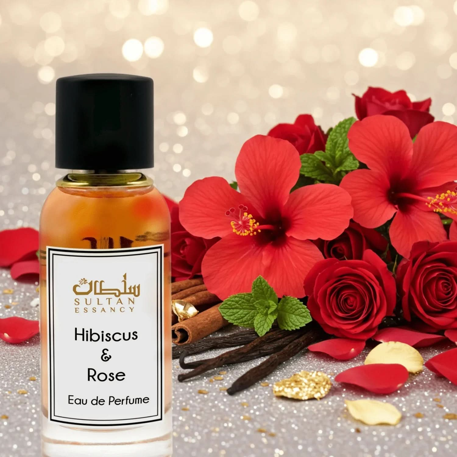 Parfüm Hibiscus & Rose Eau de Perfume Spray Sultan Essancy – Duft von Sultan Essancy | oriental - style.de