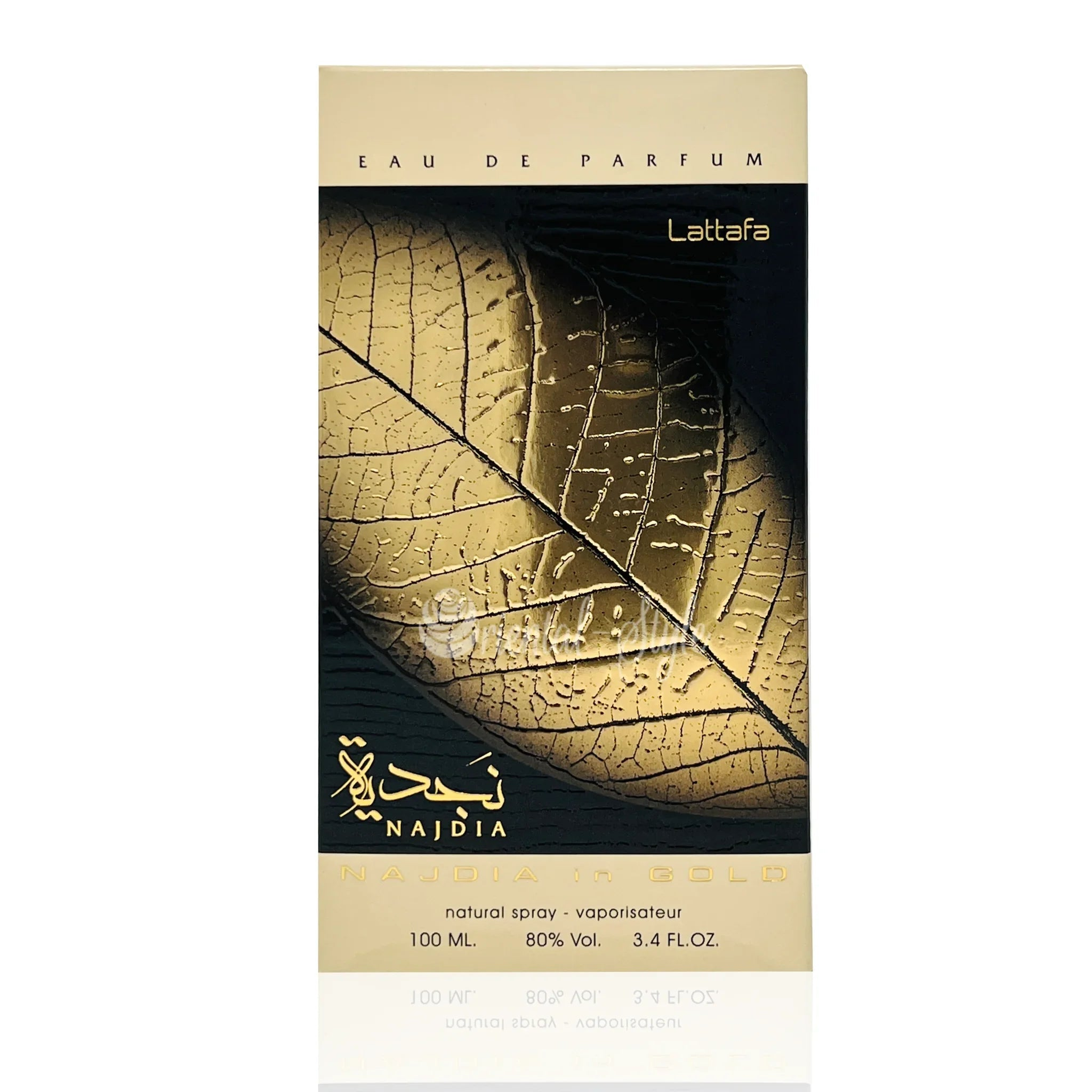 Najdia Gold Lattafa Eau de Parfum 100ml Parfüm Spray Lattafa | Oriental-Style