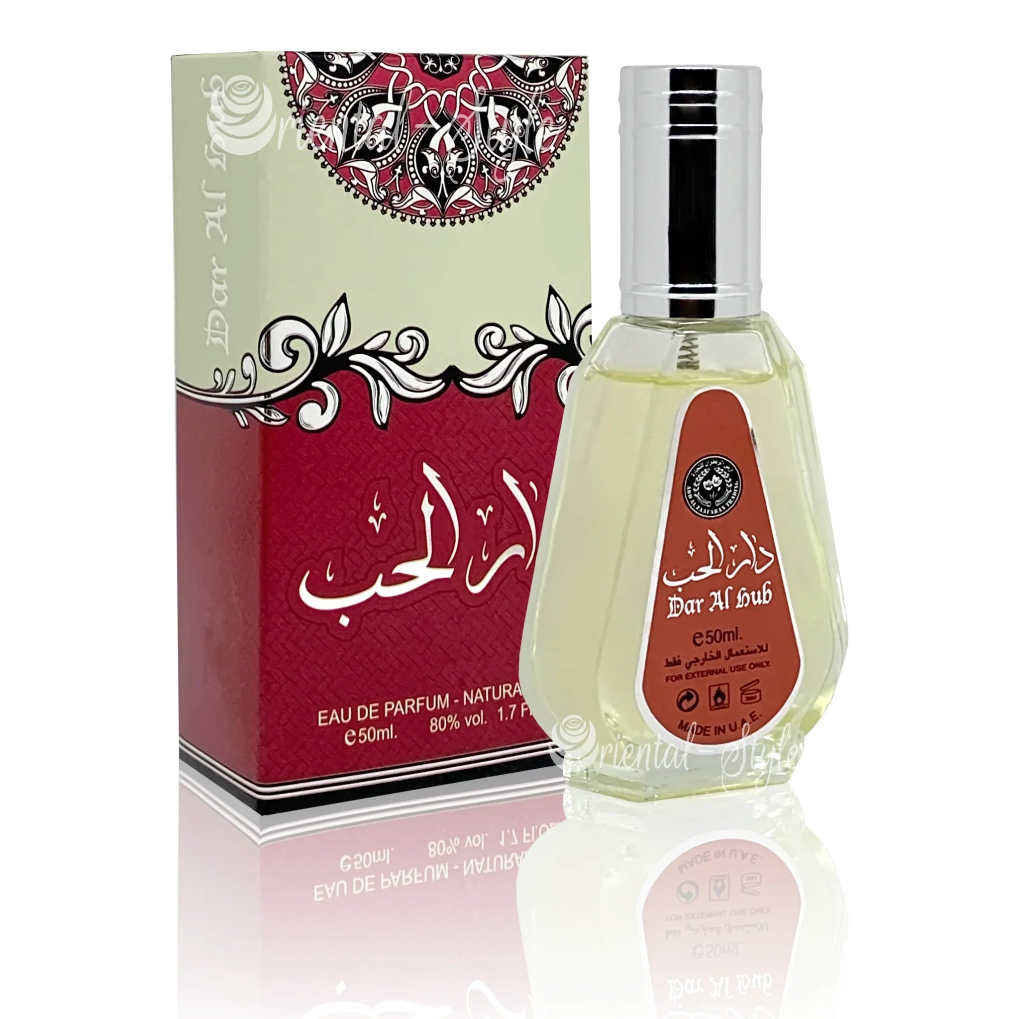 Dar Al Hub Parfüm Eau de Parfum 50ml Vaporisateur/Spray Ard Al Zaafaran | Oriental-Style