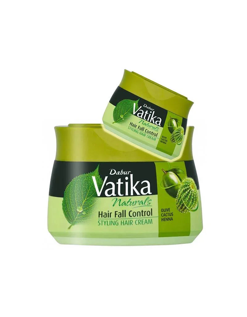 Dabur Vatika Naturals Haarcreme Hairfall Control mit Kaktus - Styling Hair Cream (140ml) Vatika | Oriental-Style