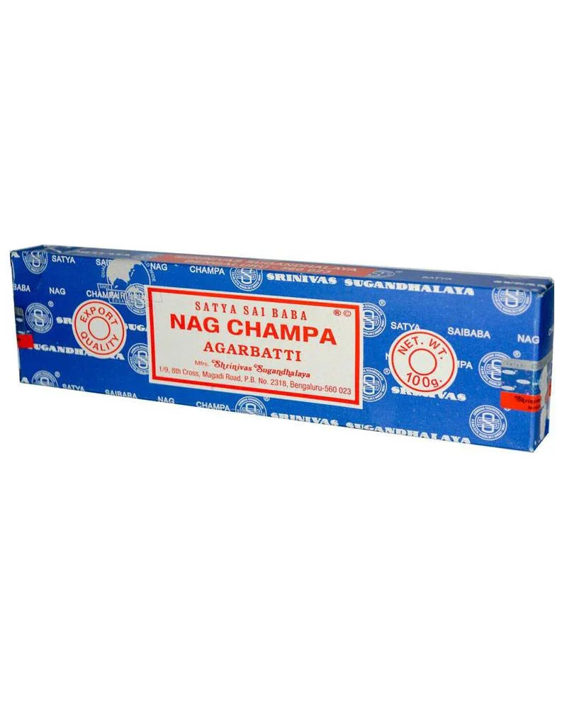 Räucherstäbchen Satya Saibaba Nag Champa Blütenduft Goloka | Oriental-Style