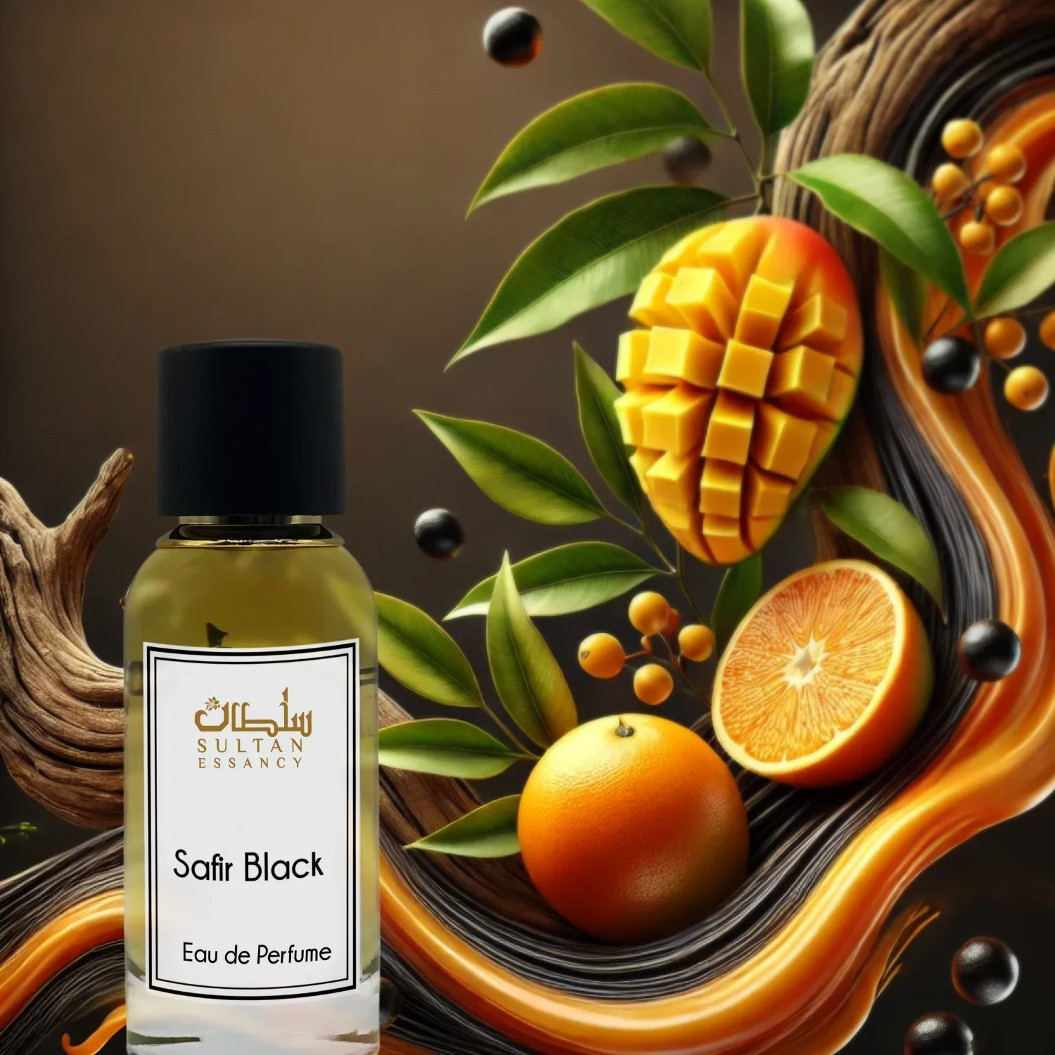 Parfüm Safir Black Eau de Perfume Spray Sultan Essancy Sultan Essancy | Oriental-Style