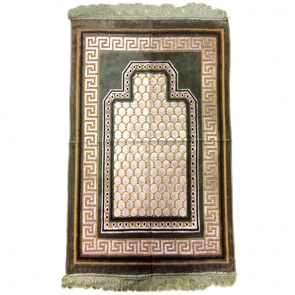 Gebetsteppich - Seccade in Olivegrün Oriental-Style | Oriental-Style