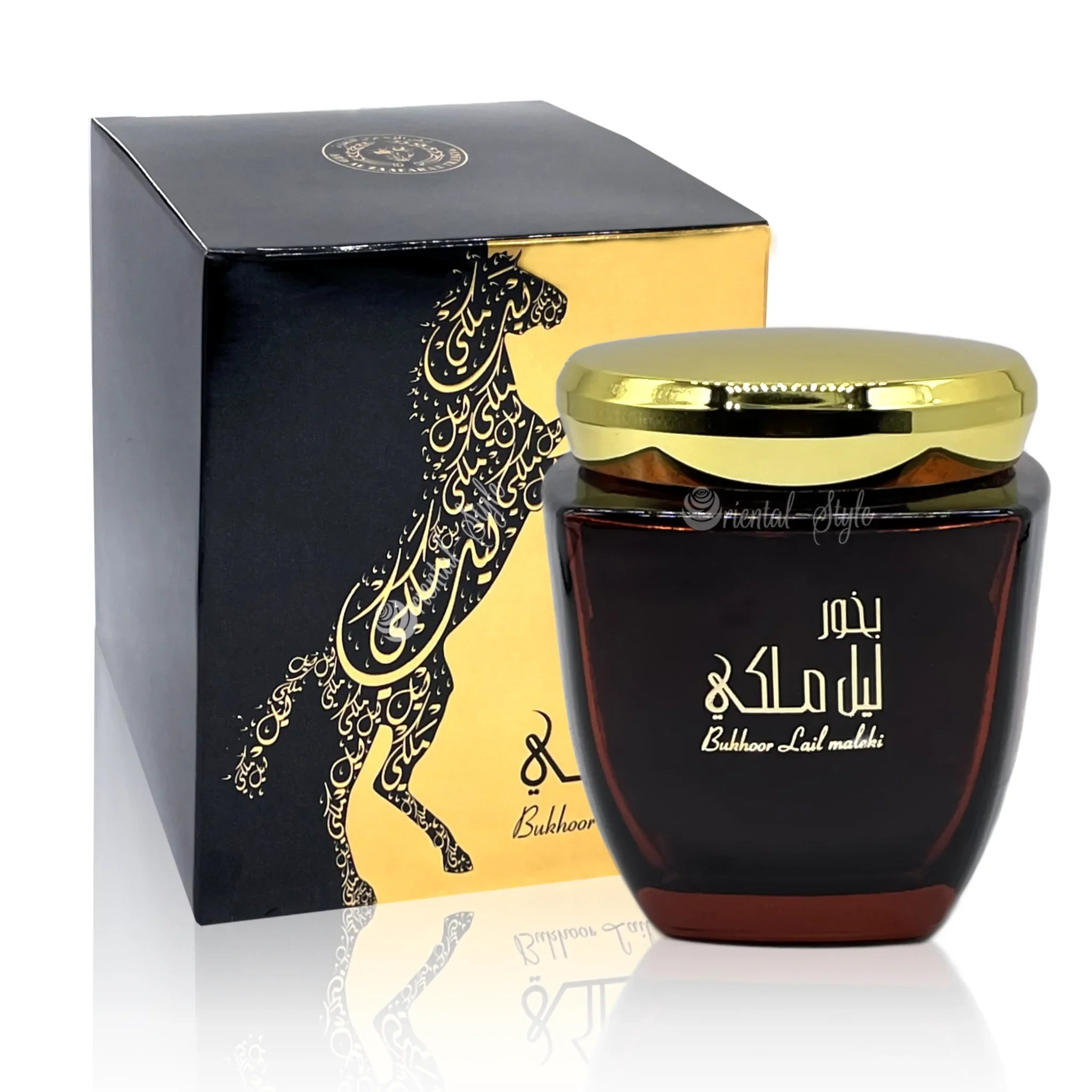 Ard Al Zaafaran Lail Maleki Bakhoor Bukhoor Räucherwerk Ard Al Zaafaran 80g | Oriental-Style