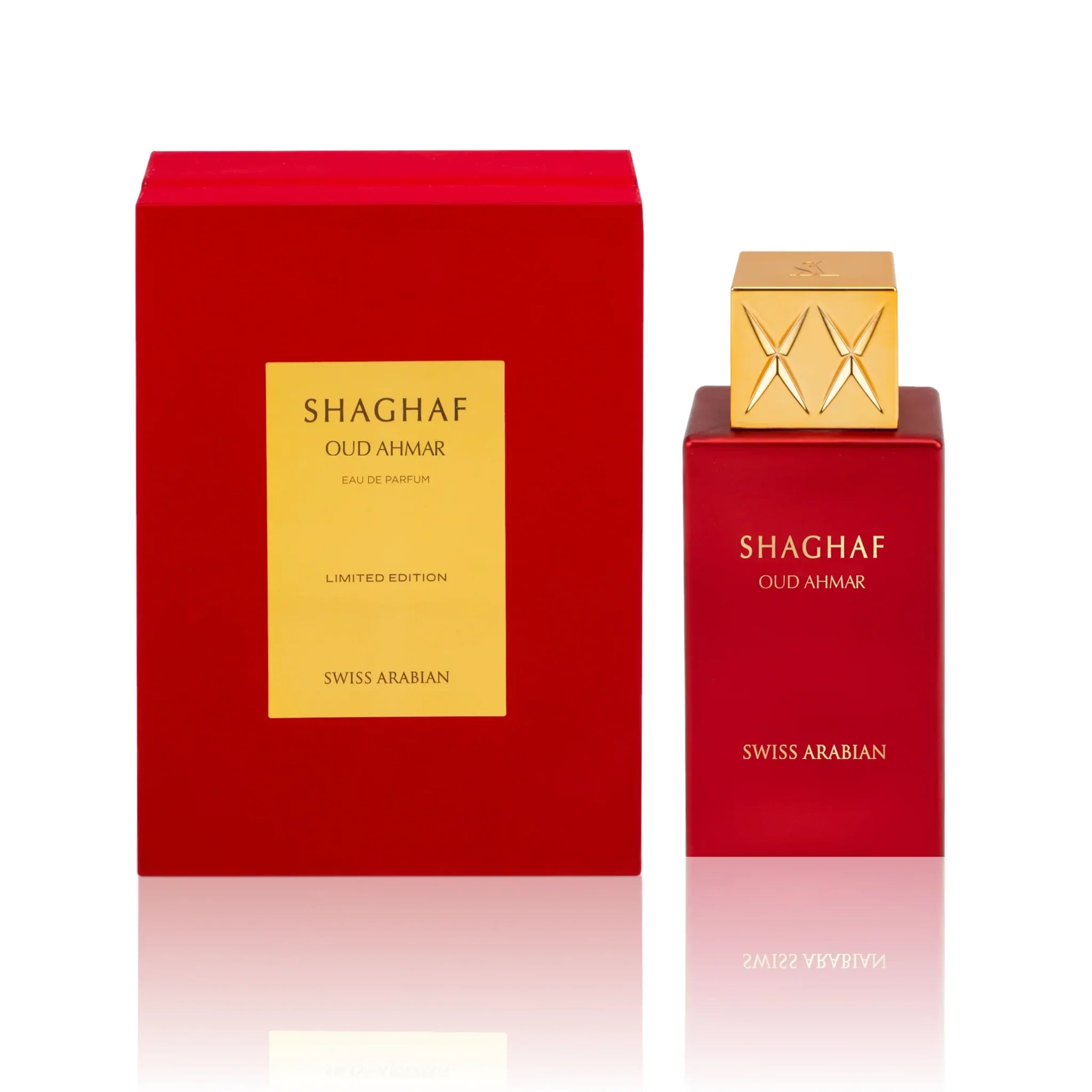 Shaghaf Oud Ahmar Eau de Parfum 75ml Swiss Arabian Spray Swiss Arabian | Oriental-Style