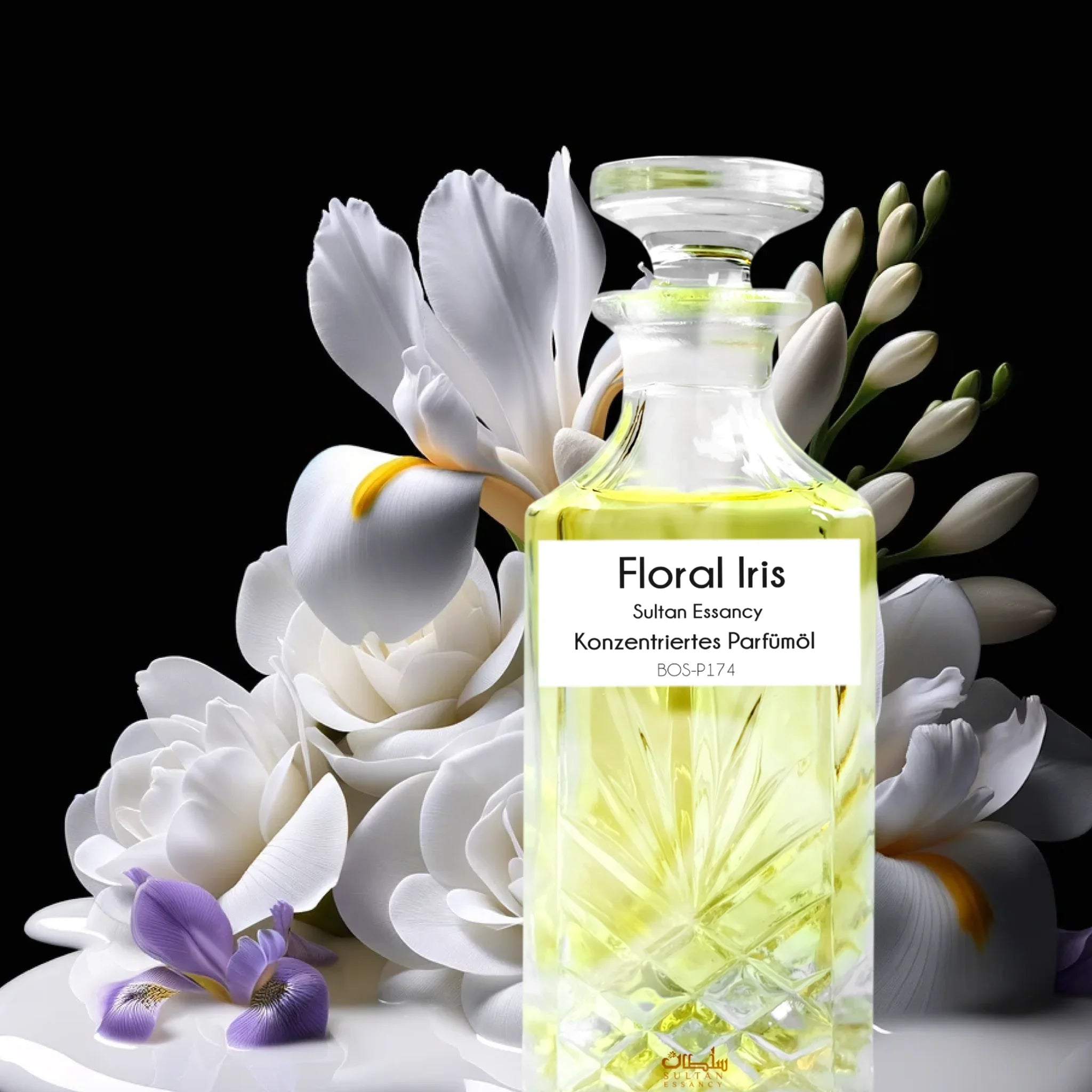 Parfümöl Floral Iris - Parfüm ohne Alkohol Sultan Essancy | Oriental-Style
