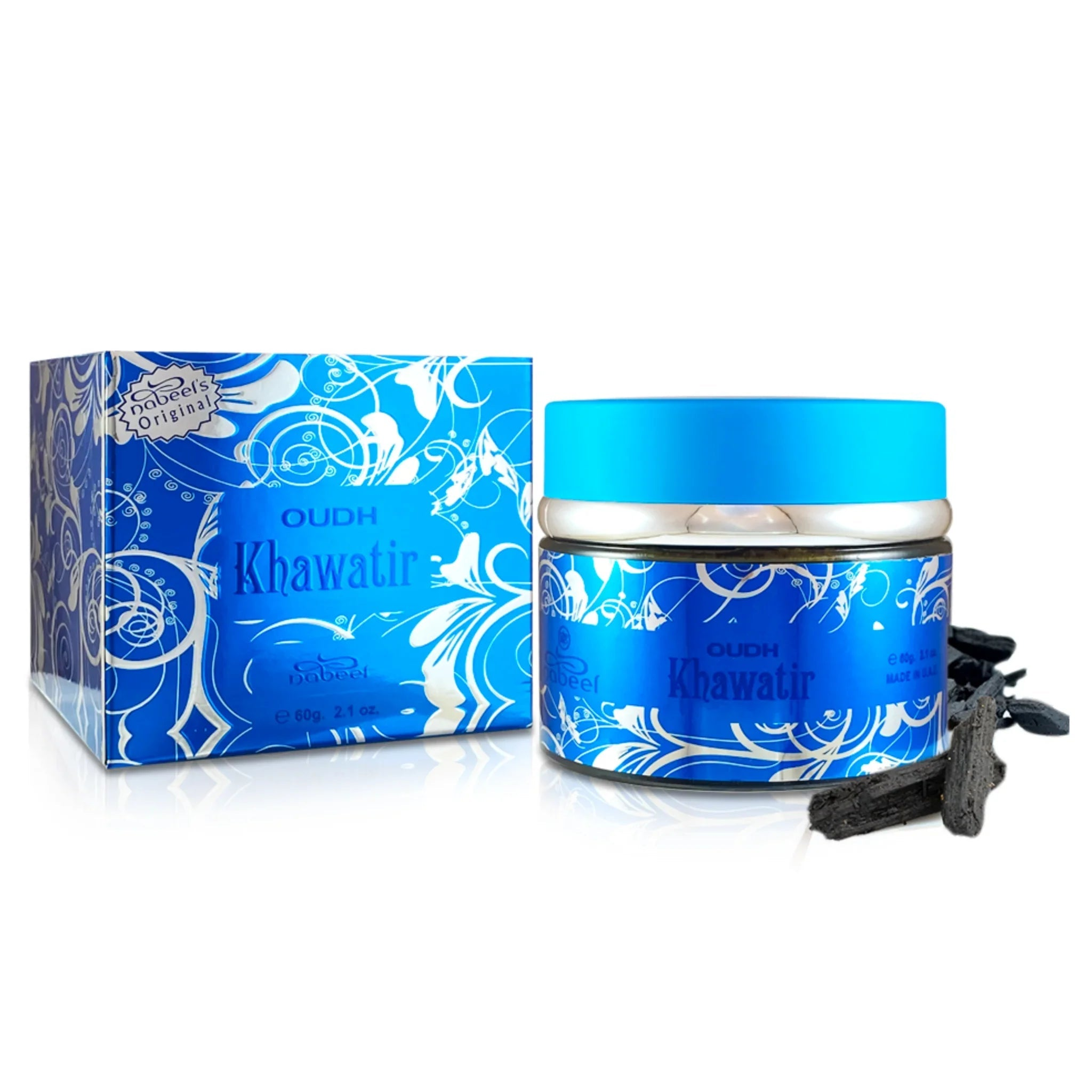 Bakhoor Oudh Khawatir Räucherwerk 60g Nabeel Perfumes | Oriental-Style