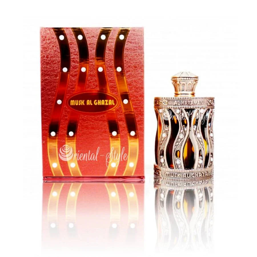 Musk Al Ghazal 30ml - Parfüm ohne Alkohol Al Haramain | Oriental-Style