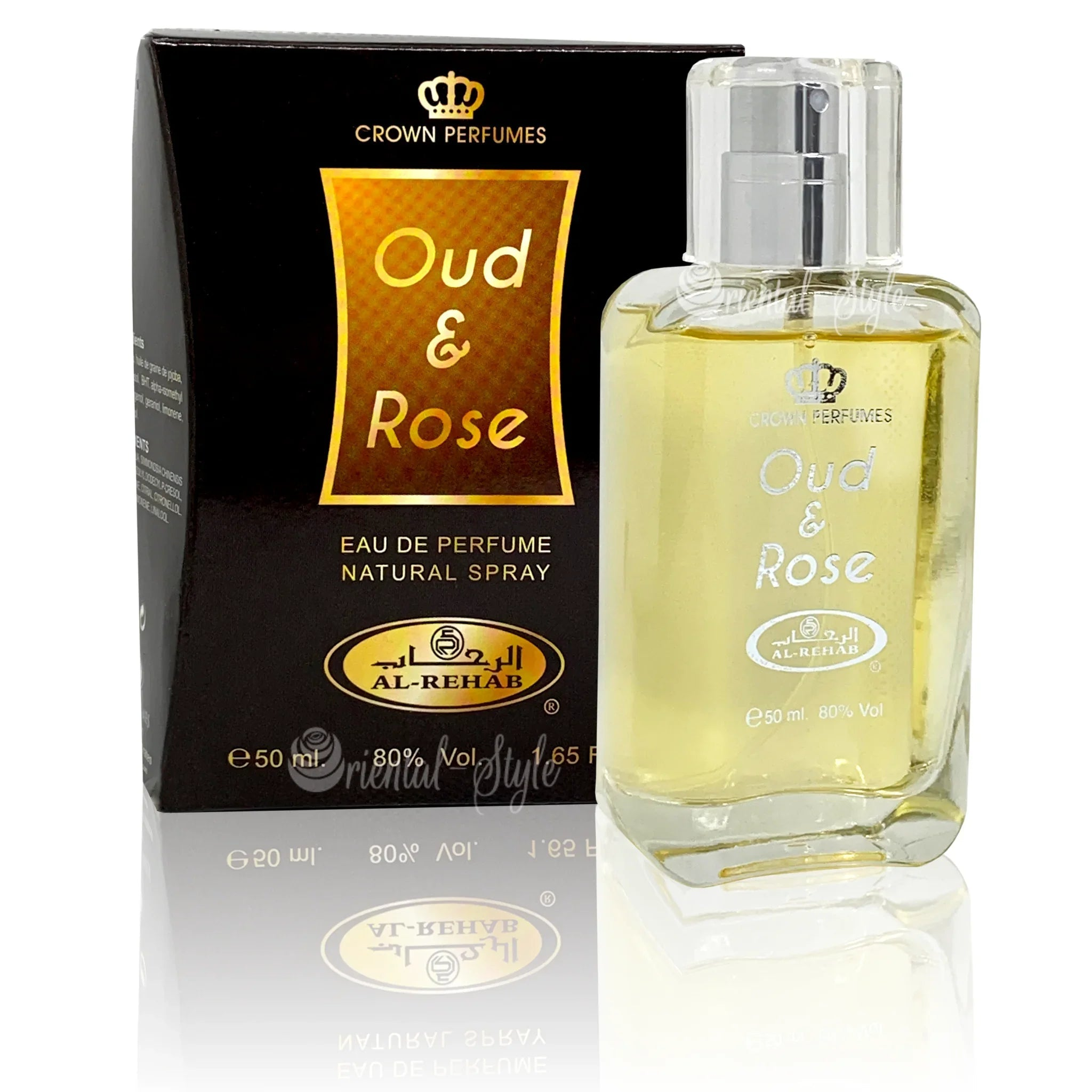 Oud & Rose Al Rehab Eau de Parfum 50ml Parfüm Spray Al Rehab | Oriental-Style