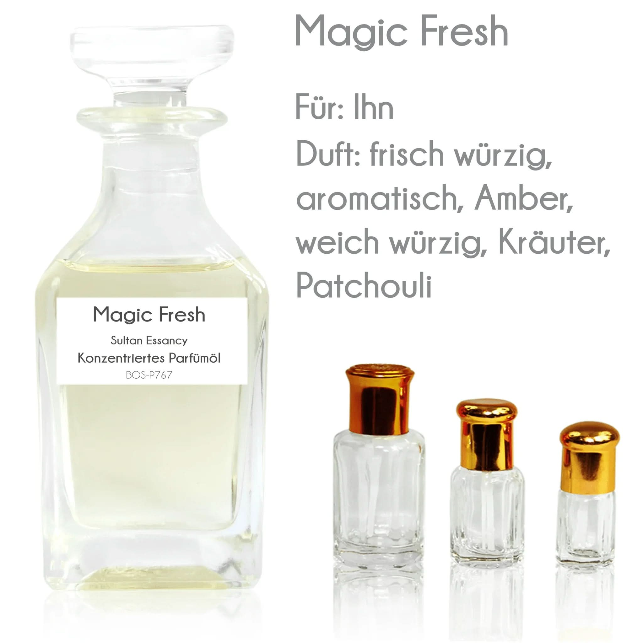 Parfümöl Magic Fresh von Sultan Essancy - Parfüm ohne Alkohol – Duft von Sultan Essancy | oriental - style.de