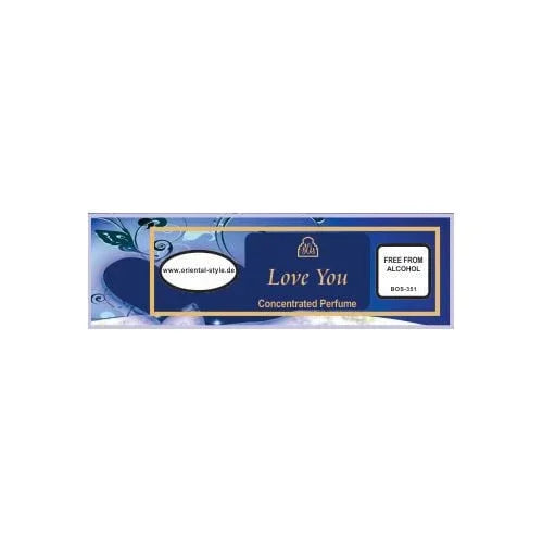 Konzentriertes Parfümöl Love You - Parfüm ohne Alkohol Anfar | Oriental-Style