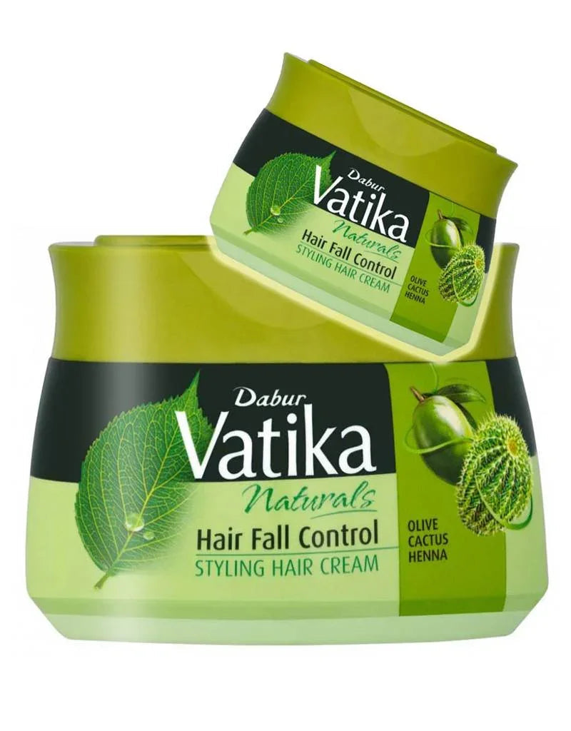 Dabur Vatika Naturals Haarcreme Hairfall Control mit Kaktus - Styling Hair Cream (140ml) Vatika | Oriental-Style