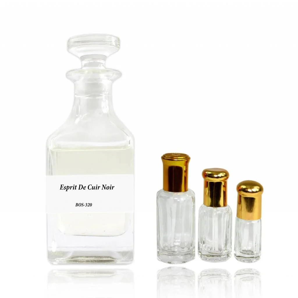 Konzentriertes Parfümöl Esprit De Cuir Noir - Parfüm ohne Alkohol Swiss Arabian | Oriental-Style
