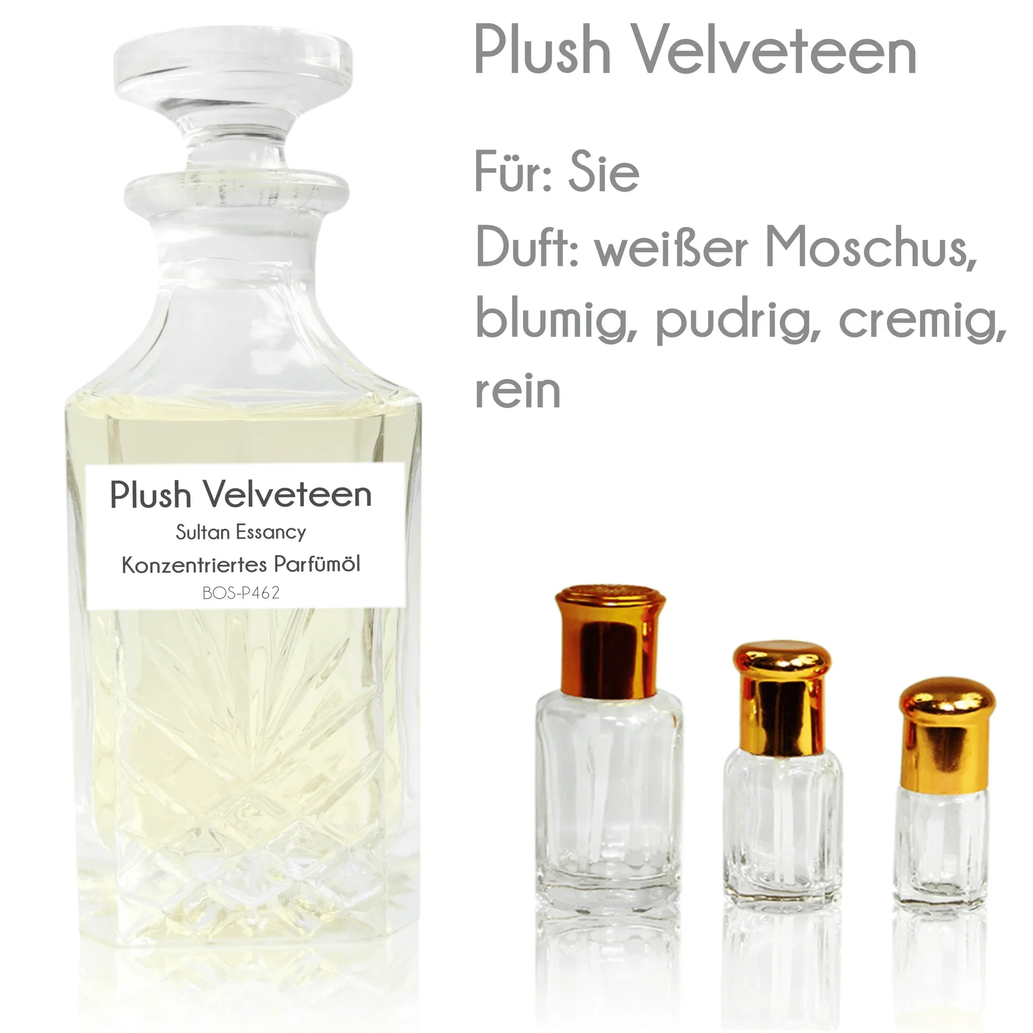 Konzentriertes Parfümöl Plush Velveteen Parfüm ohne Alkohol Sultan Essancy | Oriental-Style