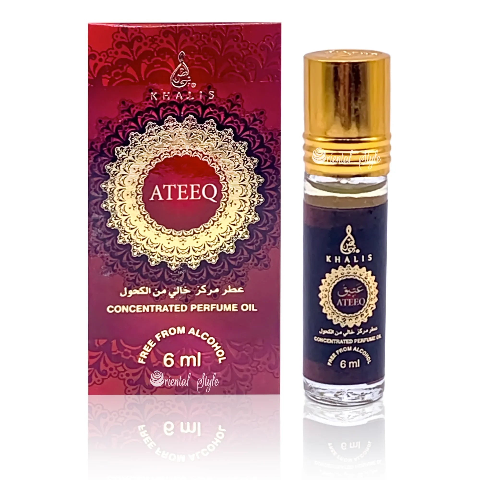 Parfümöl Ateeq 6ml - Parfümöl ohne Alkohol Khalis | Oriental-Style