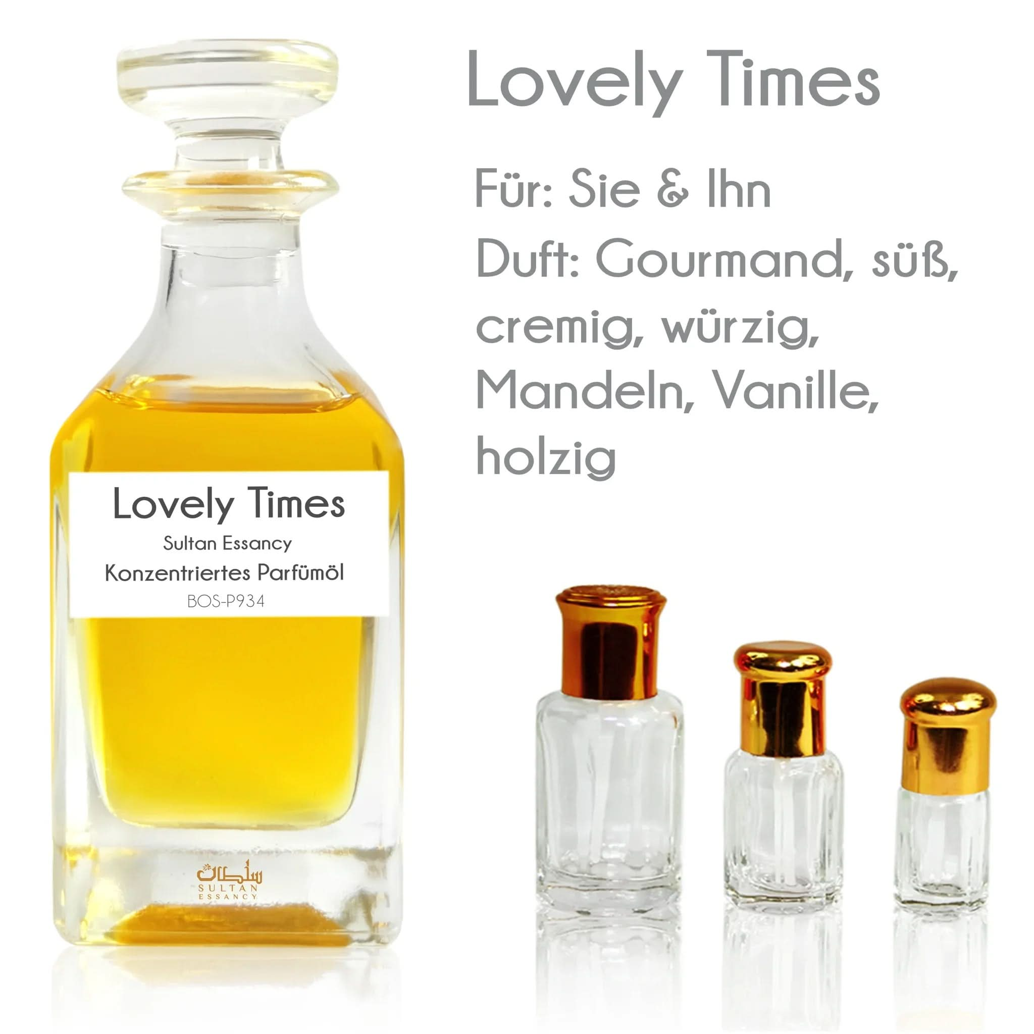 Parfümöl Lovely Times - Parfüm ohne Alkohol Sultan Essancy | Oriental-Style