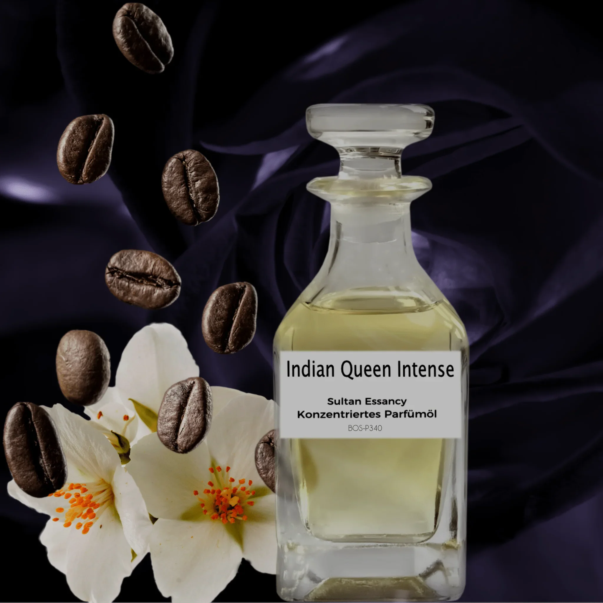 Parfümöl Indian Queen Intense - Attar Parfüm ohne Alkohol Sultan Essancy | Oriental-Style