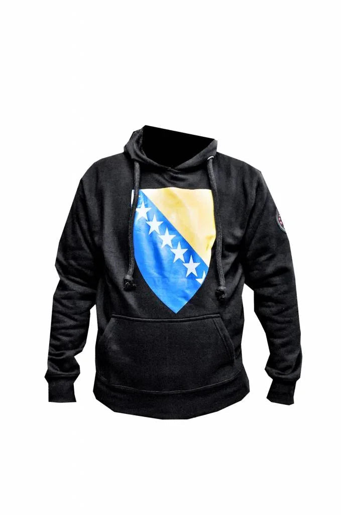 Kapuzen Sweatshirt Hoodie Bosnien Flagge 313 Badr | Oriental-Style