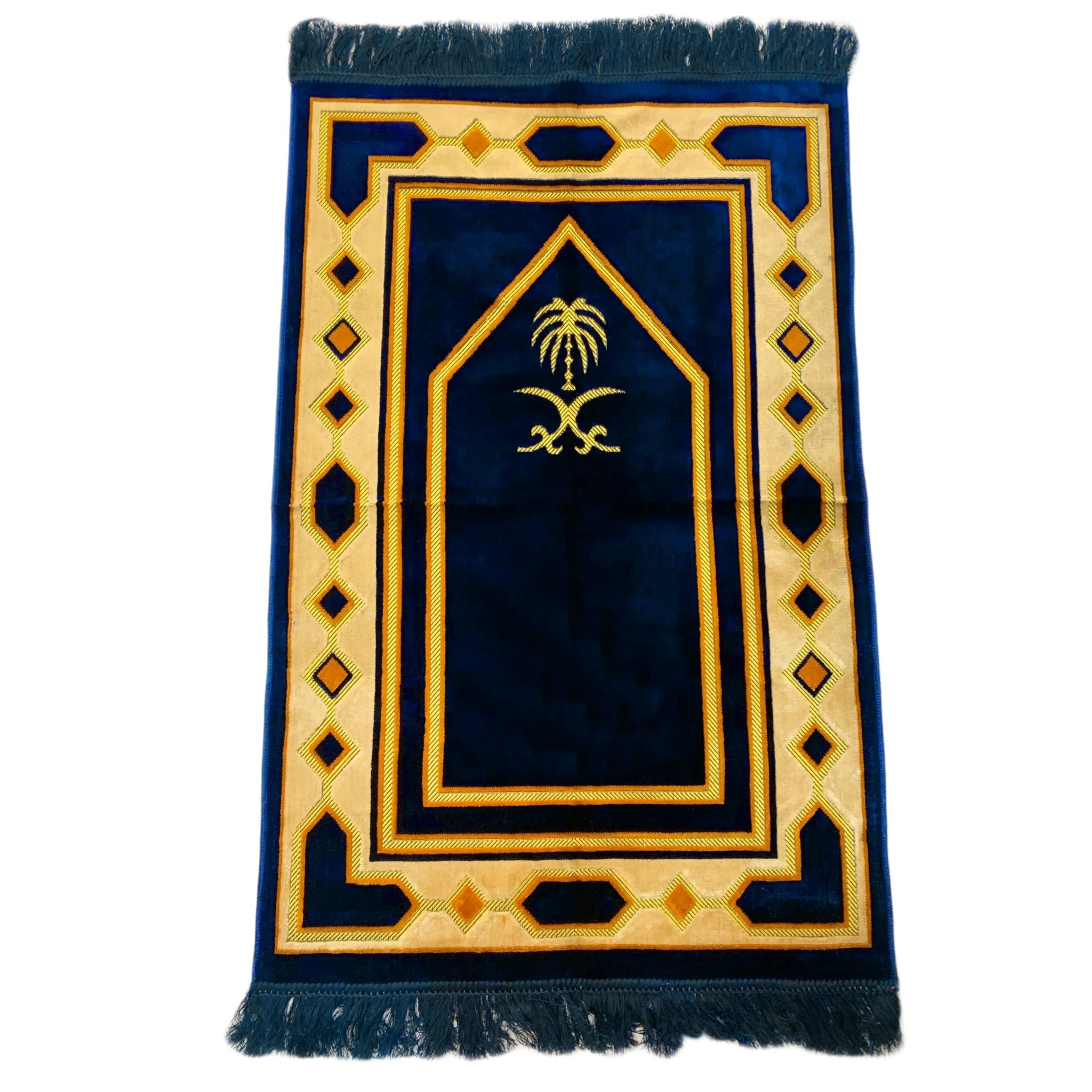 Gebetsteppich - Seccade in Dunkelblau Oriental-Style | Oriental-Style