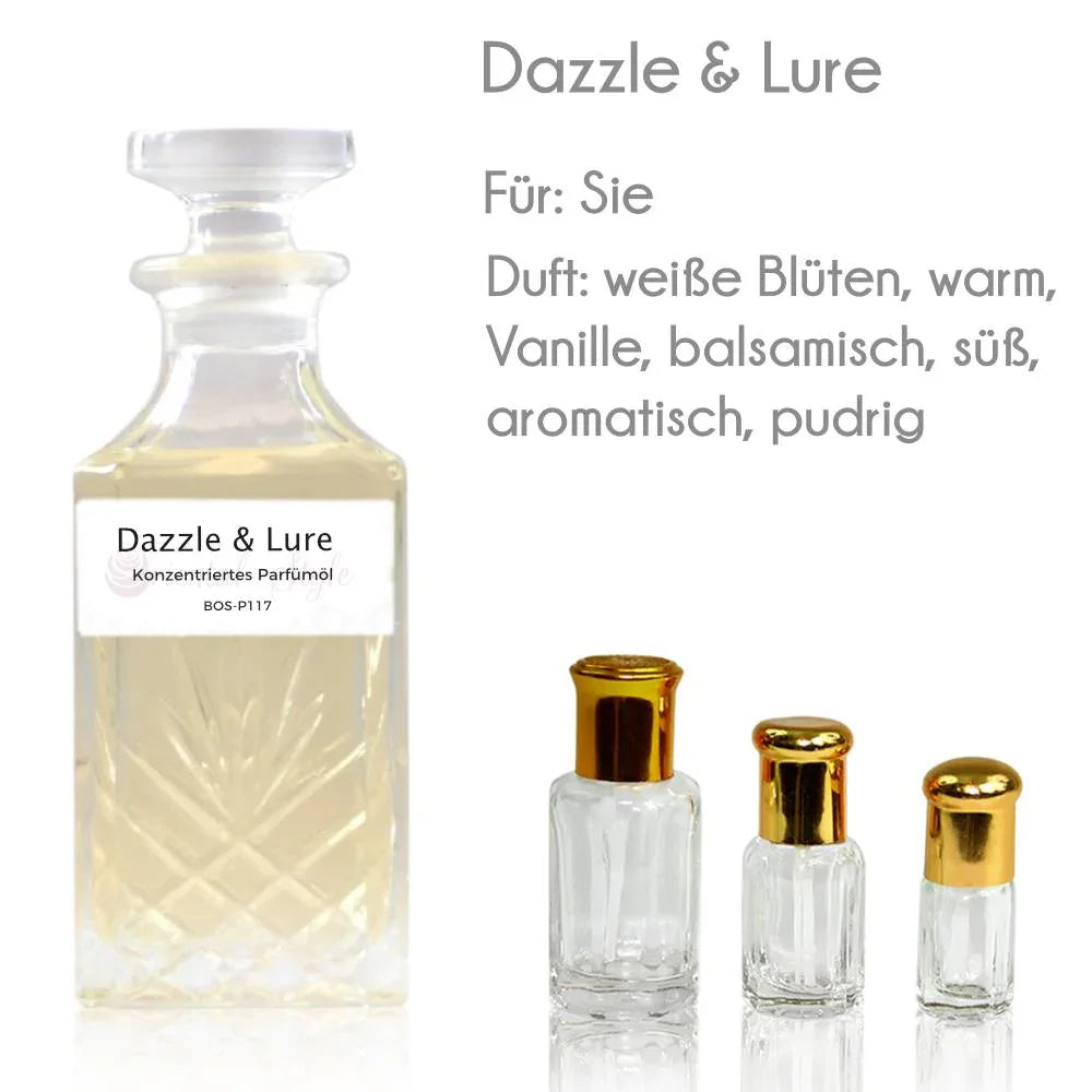 Dazzle & Lure Parfümöl - Parfüm ohne Alkohol Sultan Essancy | Oriental-Style